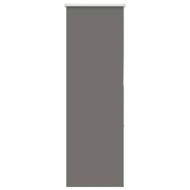 Berkfield Home Roller Blind Blackout Grey 55x175 cm Fabric Width 50.7 cm Polyester - image 1