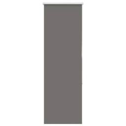 Berkfield Home Roller Blind Blackout Grey 55x175 cm Fabric Width 50.7 cm Polyester