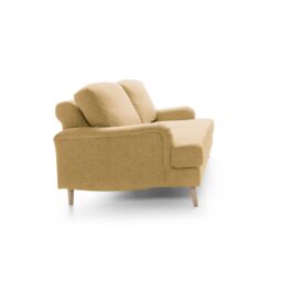 Abakus Direct Harper 2-Seater Sofa - Durable & Easy Clean Upholstery in Brown - thumbnail 4