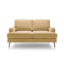 Abakus Direct Harper 2-Seater Sofa - Durable & Easy Clean Upholstery in Brown - thumbnail 2