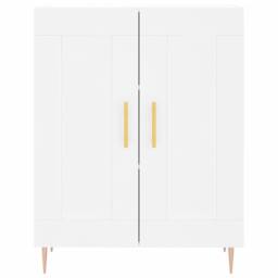 Berkfield Home Highboard White 69.5x34x180 cm Engineered Wood - thumbnail 8