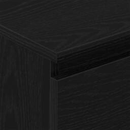 Berkfield Home Sideboard Black Oak 60x35x98.5 cm Engineered Wood - thumbnail 7