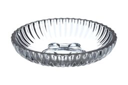 Orsina Ticino Brittany Glass Soap Dish in Clear
