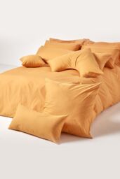Homescapes Egyptian Cotton Oxford Pillowcase 200 TC, Standard Size in Mustard - thumbnail 5