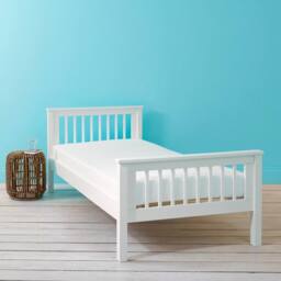Nöa and Nani Shorty Mattress Hypoallergenic High Density Foam in White - thumbnail 2