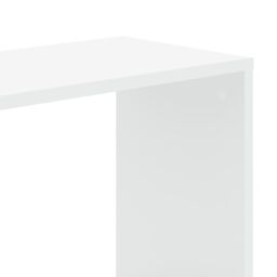 Berkfield Home Bookcase 5-Tier White 80.5x23.5x162.5 cm Engineered Wood - thumbnail 6