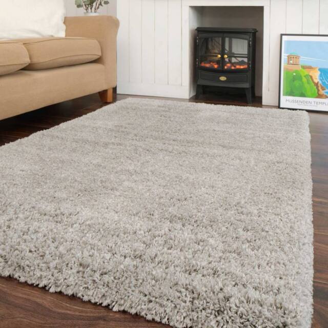 Kukoon Silver Grey Super Soft Shaggy Rug - Size: 200 cm x 290 cm - image 1