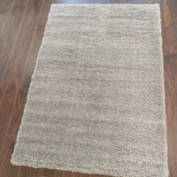 Kukoon Silver Grey Super Soft Shaggy Rug - Size: 200 cm x 290 cm - thumbnail 3