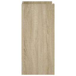 Berkfield Home Sideboard Sonoma Oak 45x35x75 cm Engineered Wood in Light Tan - Size: 45 x 35 x 75 cm - thumbnail 5