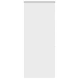 Berkfield Home Shower Roller Blind with Cassette 100x240 cm Fabric Width 96 cm in White - thumbnail 2