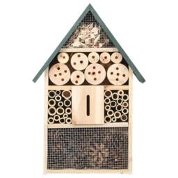 Berkfield Home Insect Hotel 31x10x48 cm Firwood in Brown - Size: 31 x 10 x 48 cm - thumbnail 2
