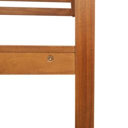 Berkfield Home Garden Chair Corner Solid Wood Acacia in Brown - thumbnail 7