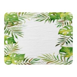 Benjamin Tate Design Botanical Blanket in Natural - Size: 120 cm x 150 cm - thumbnail 1