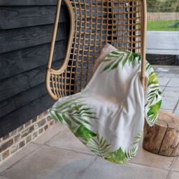 Benjamin Tate Design Botanical Blanket in Natural - Size: 120 cm x 150 cm - thumbnail 4