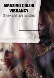 Jim Henson Farscape Crew Silky Touch Super Soft Throw Blanket 152 X 127 cm in White - thumbnail 4