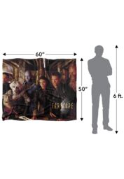 Jim Henson Farscape Crew Silky Touch Super Soft Throw Blanket 152 X 127 cm in White - thumbnail 5