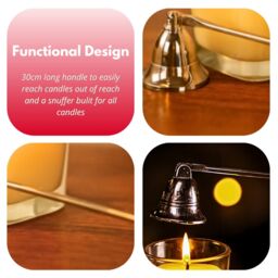 Marco Paul Stag Metal Handle Candle Snuffer in Silver - thumbnail 6