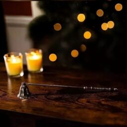 Marco Paul Stag Metal Handle Candle Snuffer in Silver