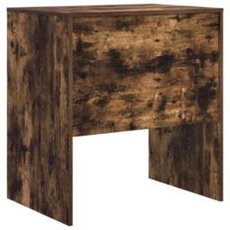 Berkfield Home Modern Writing Desk Smoked oak Engineered wood 70 x 50 x 76 cm in Brown - thumbnail 7