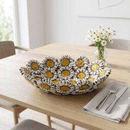 Garden Greatness Daisy Decorative Plate - Size: 1 Pack