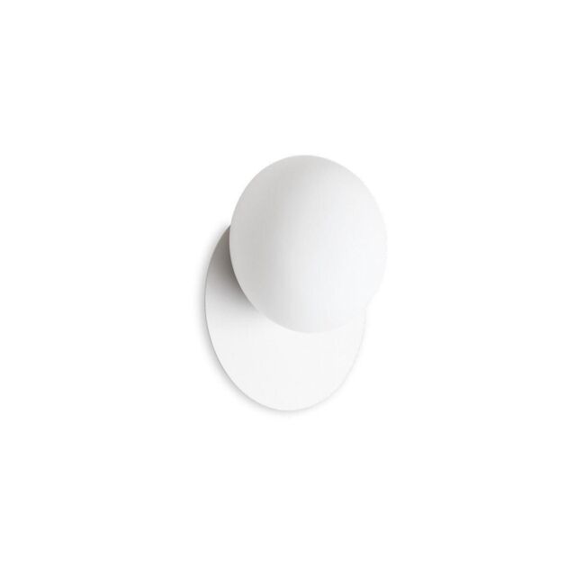Netlighting NINFEA Round Flush Wall Lamp White