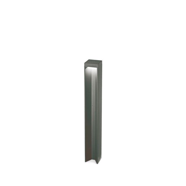 Netlighting KURT LED Outdoor Bollard Anthracite 4000K IP54 NonDim in Black