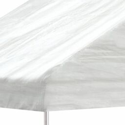 Berkfield Home Gazebo with Roof White 17.84x2.28x2.69 m Polyethylene - thumbnail 4