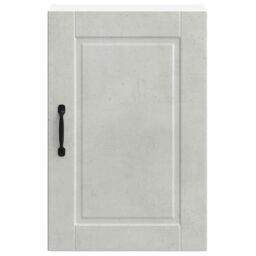 Berkfield Home Kitchen Wall Cabinet¬†Porto Concrete Grey Engineered Wood - thumbnail 5