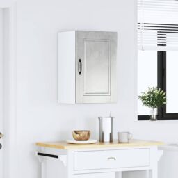 Berkfield Home Kitchen Wall Cabinet¬†Porto Concrete Grey Engineered Wood - thumbnail 3