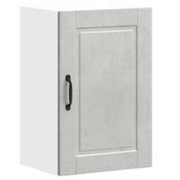 Berkfield Home Kitchen Wall Cabinet¬†Porto Concrete Grey Engineered Wood - thumbnail 2