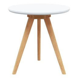 Berkfield Home Coffee Table Set Solid Wood Walnut & Engineered Wood in White - thumbnail 6