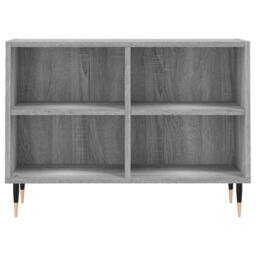 Berkfield Home TV Cabinet Grey Sonoma 69.5x30x50 cm Engineered Wood - thumbnail 4