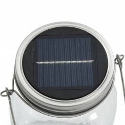 Berkfield Home Solar Glass Light for Outdoor 12 pcs Warm White in Silver - thumbnail 6