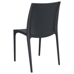 Berkfield Home Garden Chairs 2 pcs Anthracite 50x46x80 cm Polypropylene in Charcoal - Size: 50 x 46 x 80 cm - thumbnail 6