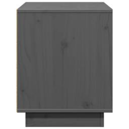 Berkfield Home TV Cabinet Grey 74x35x44 cm Solid Wood Pine - Size: 74 x 35 x 44 cm - thumbnail 6