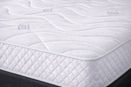 Chester & Oakley Quality Memory Foam Open Coil Mattress - 10 INCH in White - Size: Small Single - thumbnail 6