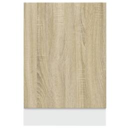 Berkfield Home Dishwasher Panel Lyon Sonoma Oak 45x3x67 cm Engineered Wood in Light Tan - Size: 45 x 3 x 67 cm - thumbnail 4