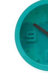 Orsina Elko Embossed Wall Clock in Green - thumbnail 3