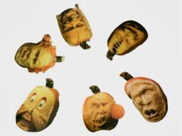 Shatchi 12ft Spooky Pumpkin Face Banner Garland - Halloween Bunting Themed Party Decor - thumbnail 4