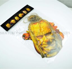 Shatchi 12ft Spooky Pumpkin Face Banner Garland - Halloween Bunting Themed Party Decor - thumbnail 3