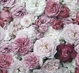 Superfresco Easy Blush Bouquet Print To Order 3m x 2.8m Mural in Pink - thumbnail 2