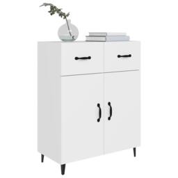 Berkfield Home Sideboard White 69.5x34x90 cm Engineered Wood - thumbnail 4