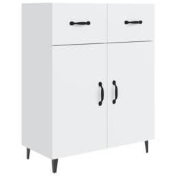 Berkfield Home Sideboard White 69.5x34x90 cm Engineered Wood - thumbnail 3
