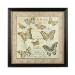 Orsina Framed Butterfly Wall Art Home Wall Décor in Brown - thumbnail 1