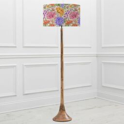 Voyage Maison Kinross Floor Lamp With Idalia Eva Lampshade in Fuchsia - thumbnail 1