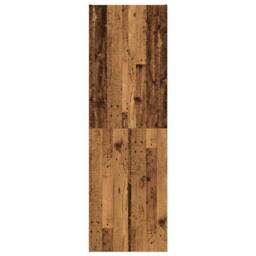 Berkfield Home Highboard Old Wood 60x32x190 cm Engineered Wood in Brown - Size: 60 x 32 x 190 cm - thumbnail 3