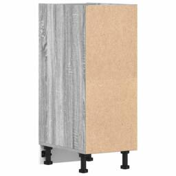 Berkfield Home Durable Bottom Cabinet Grey Sonoma 30x44, 5x81, 5 cm Engineered Wood - thumbnail 6