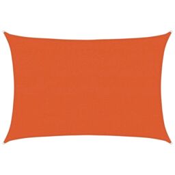 Berkfield Home Sunshade Sail 160 g/m¬≤ Orange 4x6 m HDPE - thumbnail 2