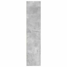 Berkfield Home Decorative Bookcase Concrete Grey 80x24x109 cm Engineered Wood - Size: 80 x 24 x 109 cm - thumbnail 6