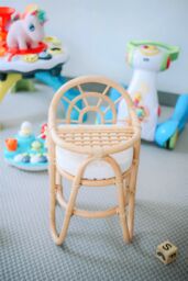 Nordlys High chair for baby in Brown - thumbnail 2